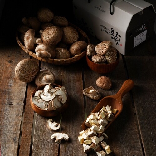 (강원we)최선표고 참나무원목 친환경유기농 생표고버섯 1kg
